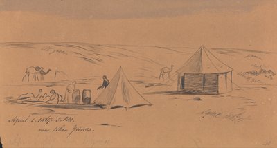 Dichtbij Khan Yunas door Edward Lear